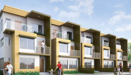 rowhouse rendering