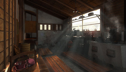 Interior rendering