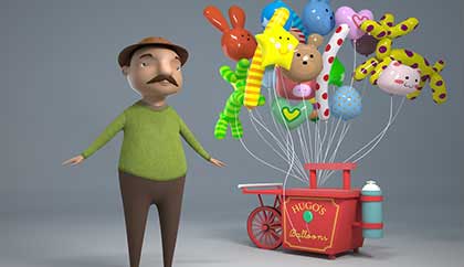 2d character illustration