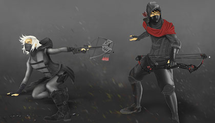 concept 2d characters