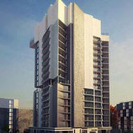 mixed-use 3d rendering