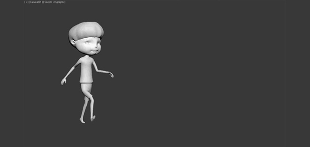 3d animation walk